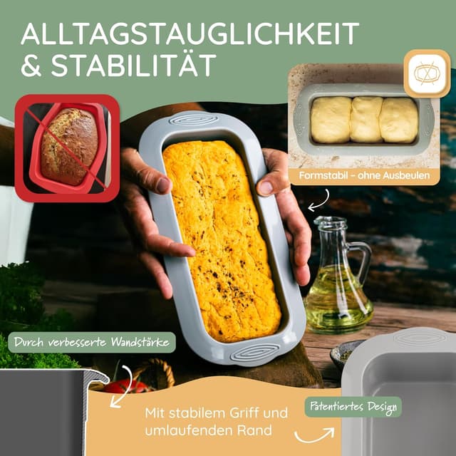 Thumbnail 5 de Backefix Brotbackform Silikon 23 cm