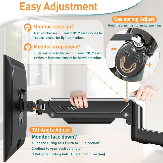 Detalle 1 de ELIVED 13-32 inch monitor arm mount