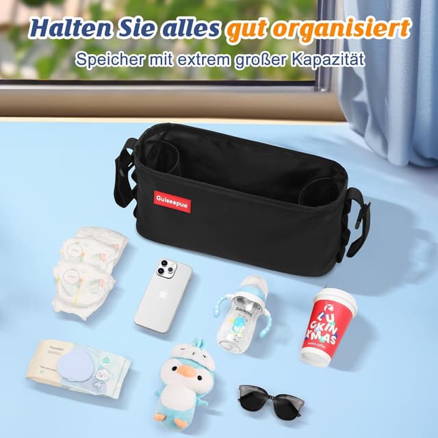 Thumbnail 1 de Guiseapue Universal Kinderwagen Organizer