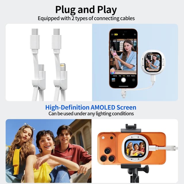 Thumbnail 3 de yAyusi mini monitor magnético para iPhone