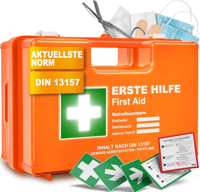 Imagen de Erste Hilfe Koffer 91 Teile 🩹 en OfertitasTOP