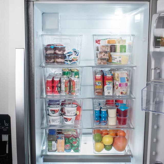 Detalle de ClearSpace X-Large Plastic Storage Bins with Lids 🗂