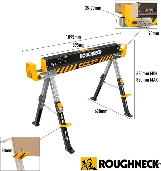 Thumbnail 1 de Roughneck COLT 600E sawhorse 589kg