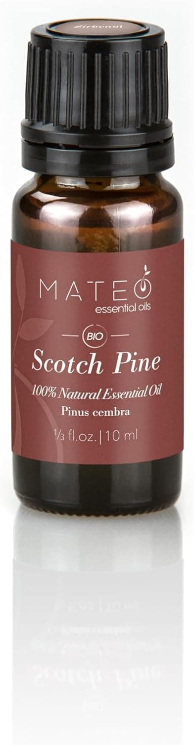 Detalle 2 de MateoEssentialOils Olio essenziale naturale di Pino silvestre (Pinus sylvestris) – 10 ml
