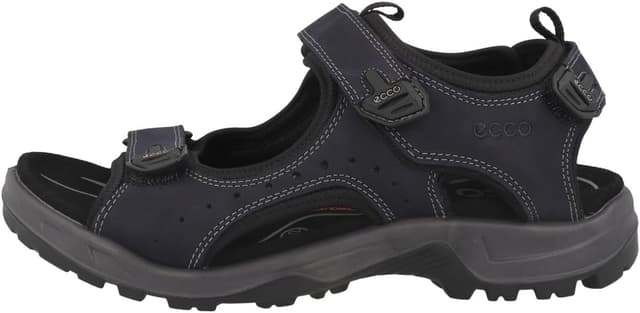 Detalle de ECCO Herren Offroad Nubuck Sandalen – Komfort trifft Stabilität auf unterschiedlichem Terrain