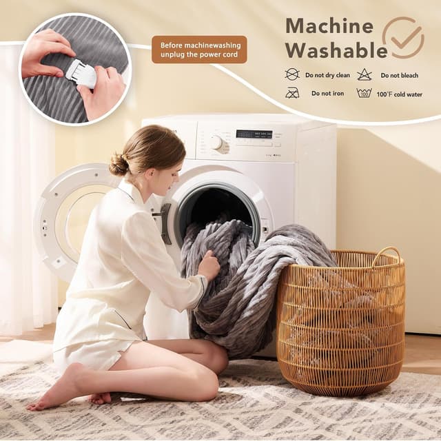 Thumbnail 6 de Homemate Heated Blanket 50x60