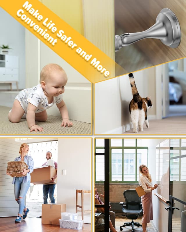 Thumbnail 6 de HELEMAN Door Magnetic Door Catch 1 Pack 🚪