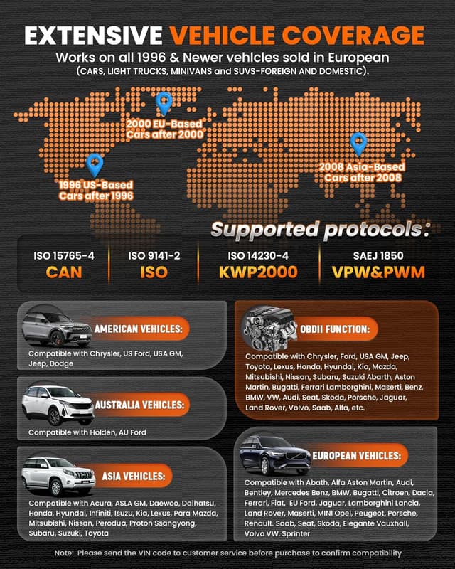 Thumbnail 4 de ANCEL AD310 OBD2 Diagnosegerät