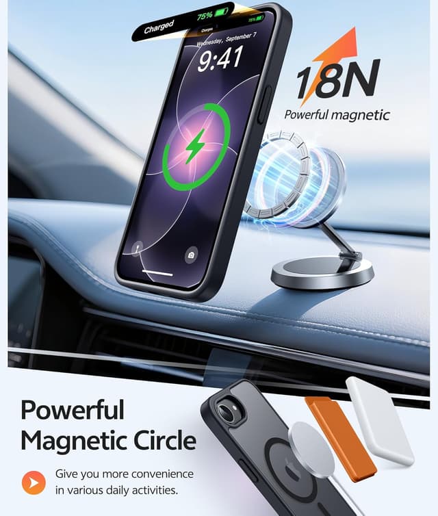 Detalle de FNTCASE iPhone 16E MagSafe Case 2400 g