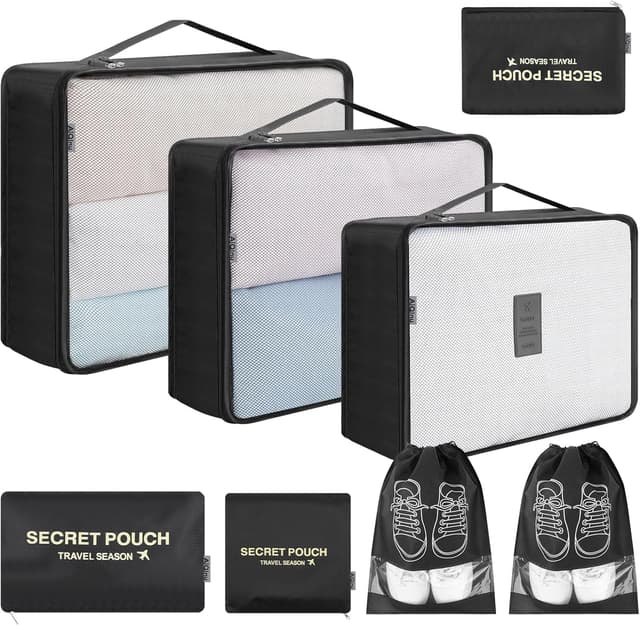 Thumbnail 3 de AiQInu Rangement Valise Lot de 8 Organisateurs