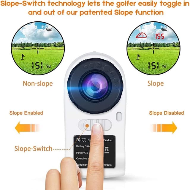 Detalle de PeakPulse Rangefinder 656 Yards 6x