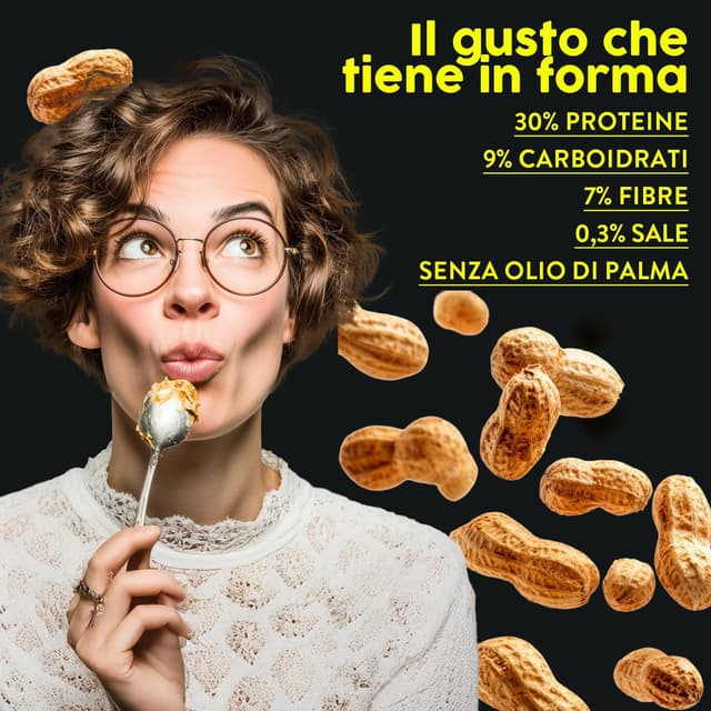 Thumbnail 4 de Burro di Arachidi Proteico Smooth 1 kg 🥜