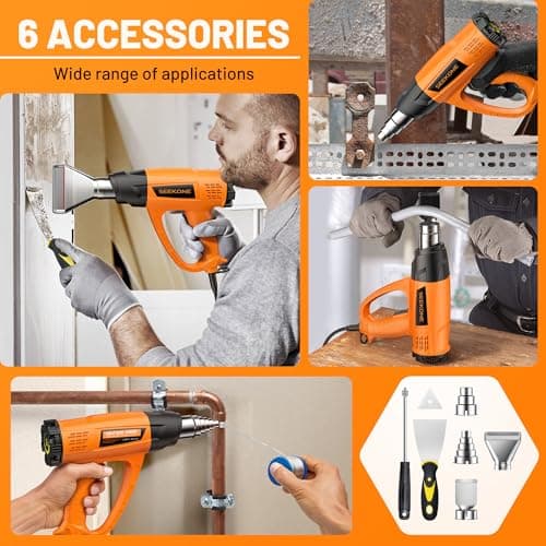 Thumbnail 6 de SEEKONE Pistola de Aire Caliente 2000W