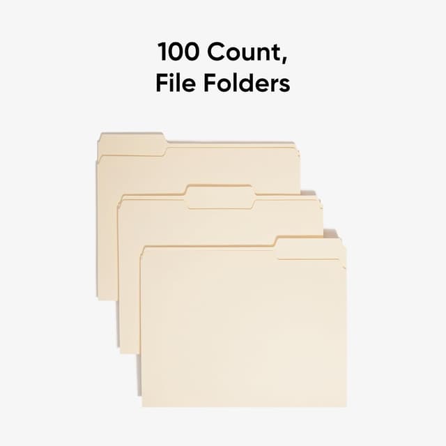 Detalle 2 de Smead File Folders Letter Size 100