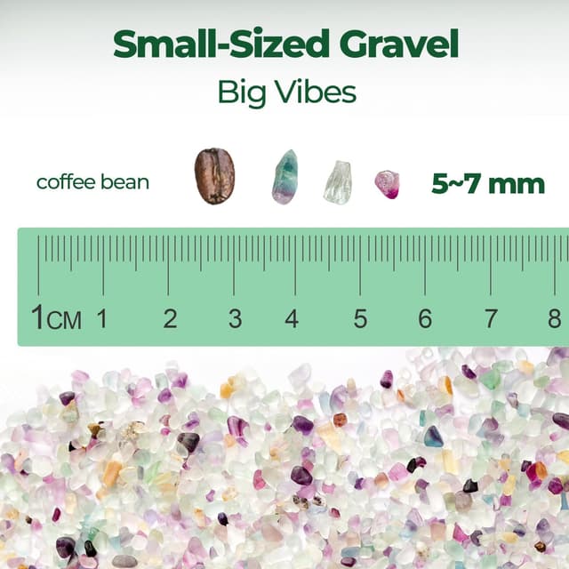 Thumbnail 2 de T4U Decorative Stones 450g gravel for succulents 🪨