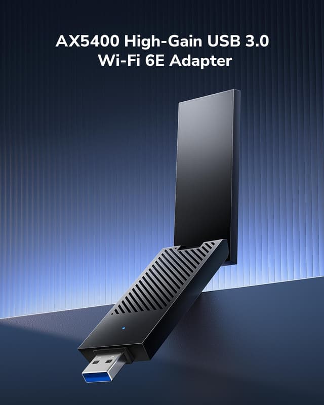 Detalle 2 de Cudy 793708 adattatore Wi-Fi 6E USB 3.0