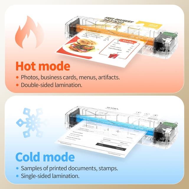 Detalle de Crenova A3 laminator machine for A3, 60s warm-up
