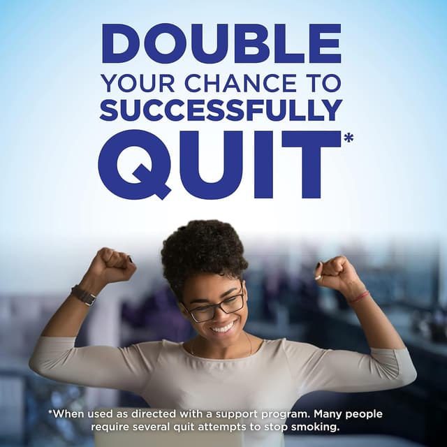 Detalle 2 de Nicotine gum 4 mg Ice Mint, 20 count