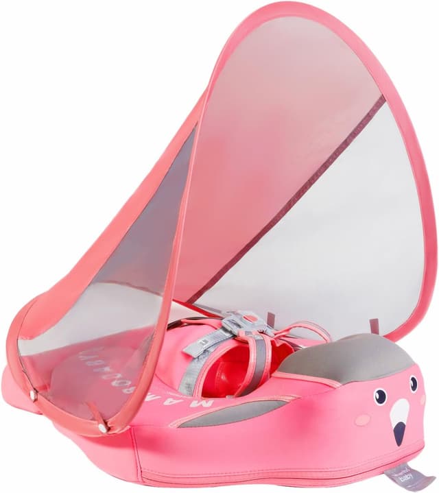 Detalle de GENTEACO Mambobaby Baby Swim Float with Canopy (Non-Inflatable) for Ages 3–24 Months
