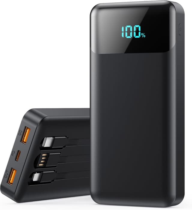 Imagen de Power Bank 26800mAh con cavi integrati 25W PD en OfertitasTOP