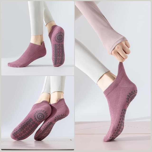 Thumbnail 1 de BISOUSOX Calcetines de Yoga antideslizantes 3 pares