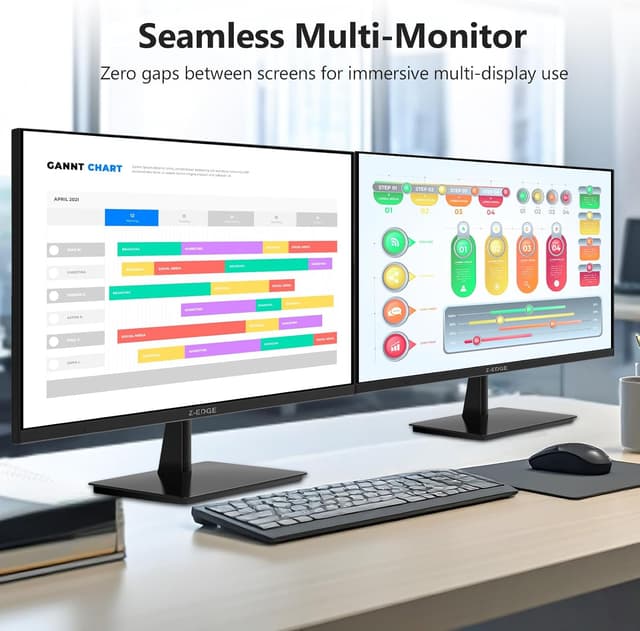 Detalle 1 de Z-Edge 27 Inch 4K UHD IPS Monitor