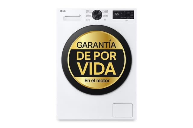 Detalle de LG F2X50S9TLB Lavadora Inteligente 9 kg 💧