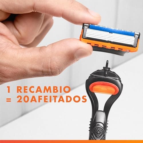 Detalle 1 de Gillette Fusion5 20 afeitados por recambio