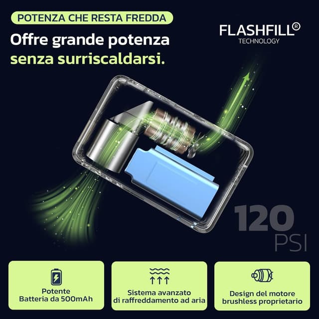 Thumbnail 4 de Woowind Mini compressore per bicicletta 120 PSI ⛓