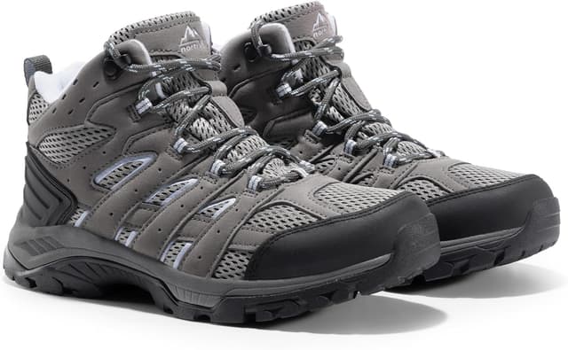 Detalle 2 de NORTIV 8 Damen Wanderschuhe/ Trekkingschuhe – atmungsaktive Hiking Boots mit rutschfester Sohle