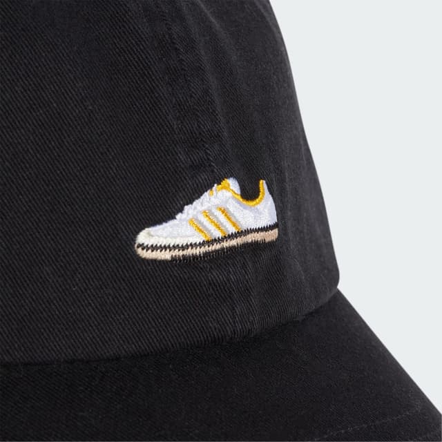 Detalle de Adidas Gorra Samba Dad Negra