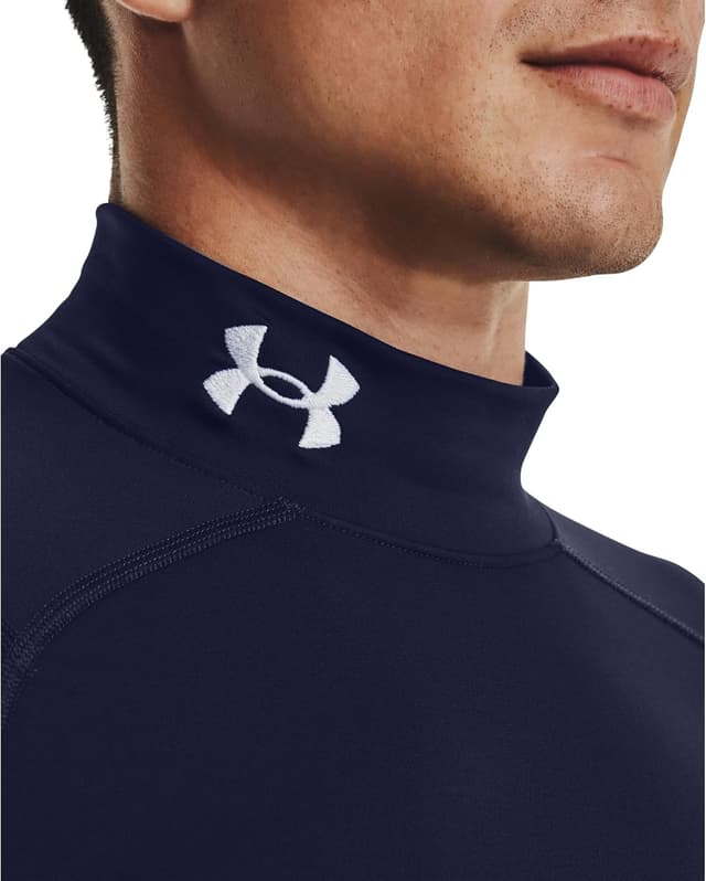 Detalle 1 de Under Armour Men’s UA CG Armour Comp Mock thermal long sleeve base layer top (mock neck)