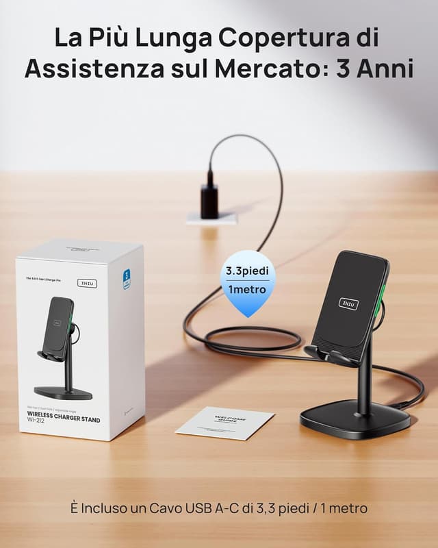 Thumbnail 6 de INIU Caricatore Wireless Phone Stand 15W