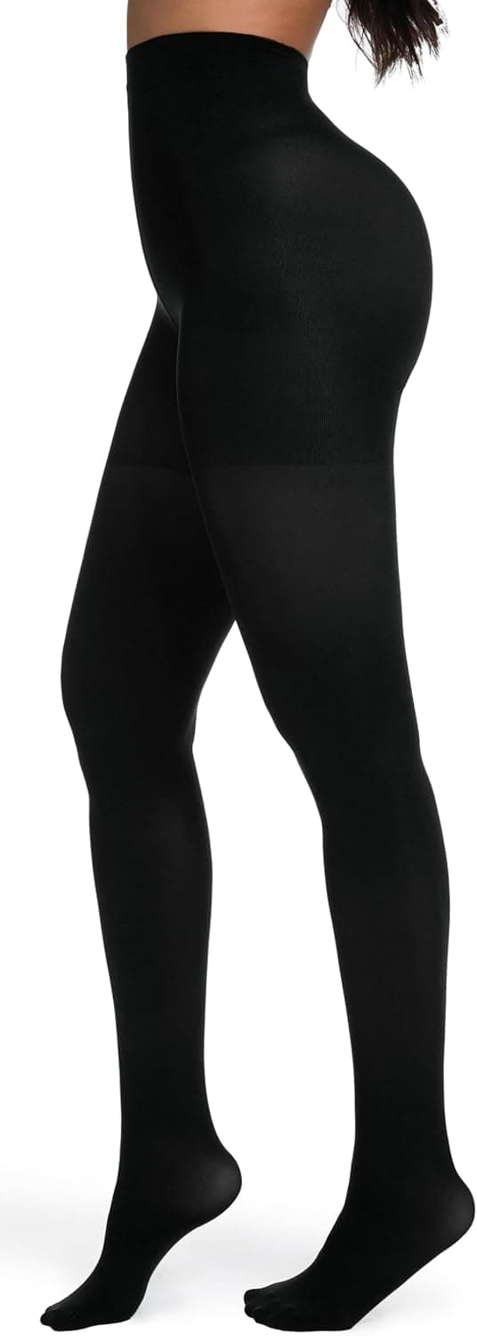 Thumbnail 4 de Citystl 2 Pairs Black 60D Tights for Women