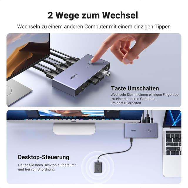 Thumbnail 5 de UGREEN Displayport KVM Switch 8K@60Hz