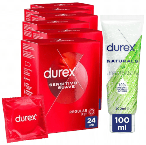 Detalle de Durex Naturals Gel lubricante 100 ml