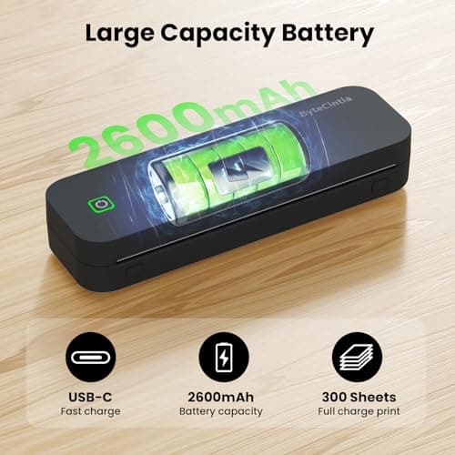 Thumbnail 5 de ByteCintia A4 Impresora portátil