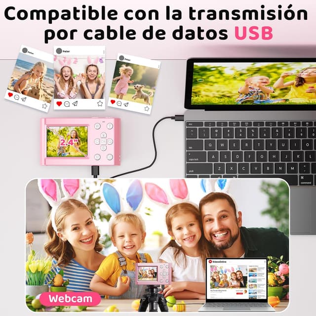 Thumbnail 5 de CHAKEYAKE Cámara Digital 4K 64 MP