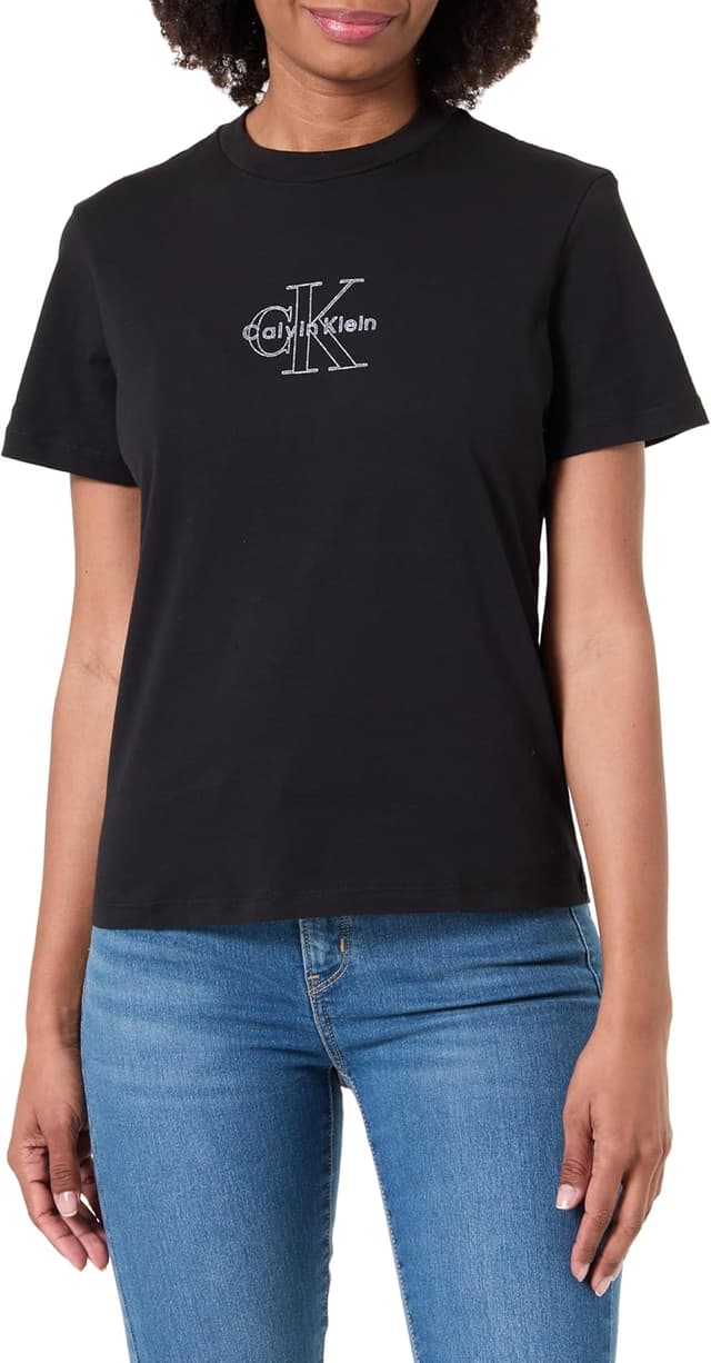 Thumbnail 4 de Calvin Klein grafica Monologo Tee donna