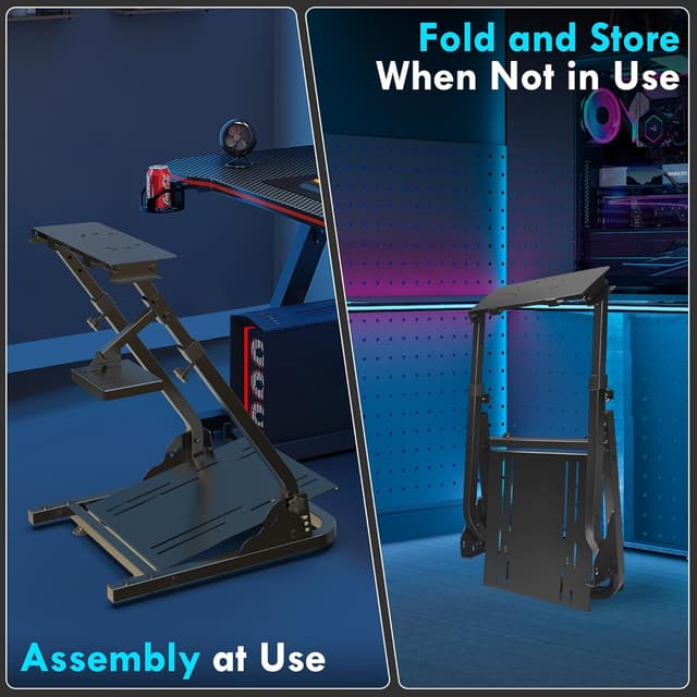 Thumbnail 5 de Slendor Racing Steering Wheel Stand 22-26"