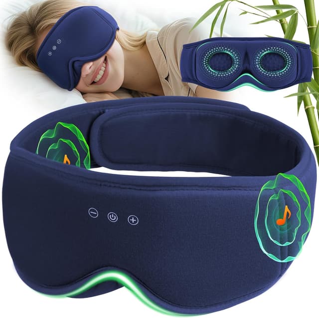 Detalle de MUSICOZY Sleep Mask Headphones 14H Bluetooth 5.4