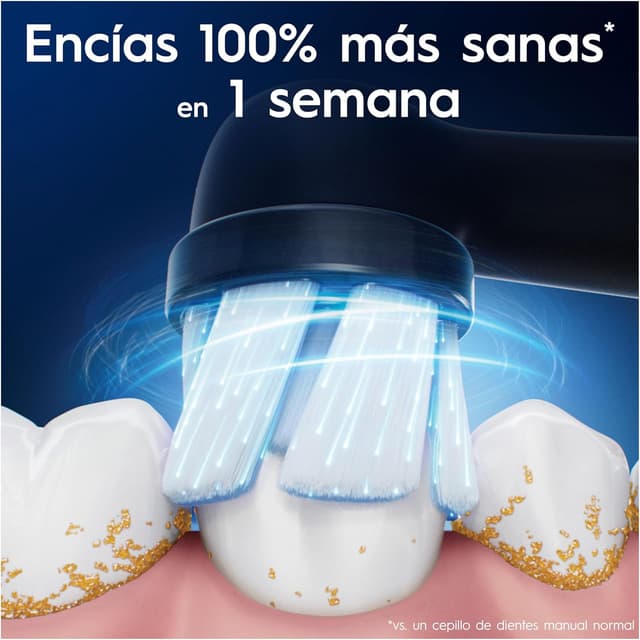 Thumbnail 5 de Oral-B Series iO Gentle Care — 4 recambios negros 🪥