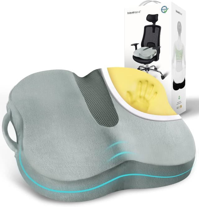 Imagen de Travel Ease Coussin ergonomique 44 x 38 x 7 cm en OfertitasTOP