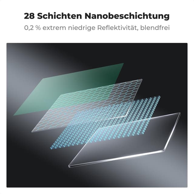 Detalle 1 de K&F CONCEPT Nano-X Soft GND8 0,9 ND 100x150 mm