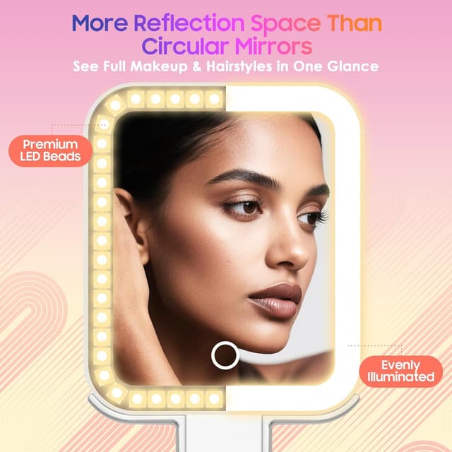 Thumbnail 4 de GOMIPURU Magnifying Travel Mirror 30X