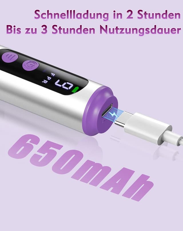 Thumbnail 3 de Fofile Nagelfräser Kabellos 12‑in‑1