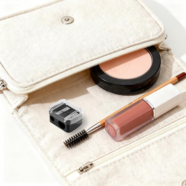 Detalle 2 de Lomvarith 4PCS Makeup Sharpener Set for Precision Eyeliner & Lip Liner