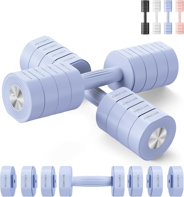 Detalle de MERACH Adjustable Dumbbell Set 8 kg