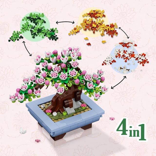 Thumbnail 6 de CUBIMANA Cherry Blossoms Bonsai Set