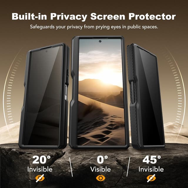 Detalle 2 de TONGATE Z Fold 6 Case privacy